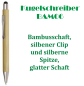Mobile Preview: Kugli Bambus;Kugelschreiber hochwertig