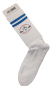 Preview: Tennissocke blau personalisiert mit Logo