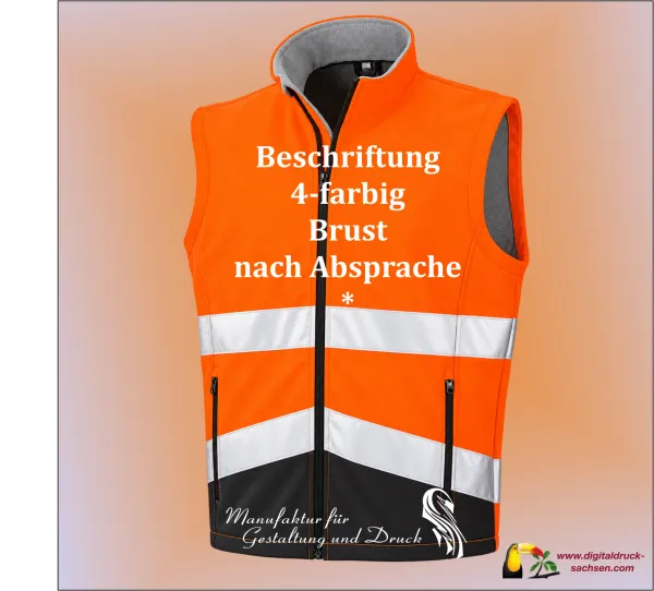 Sicherheitsweste personalisier