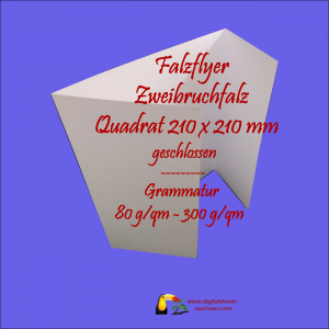 Falzflyer 210 x 210 Altarfalz Zweibruch