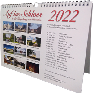 Kalender 2022 schoene Schloesser