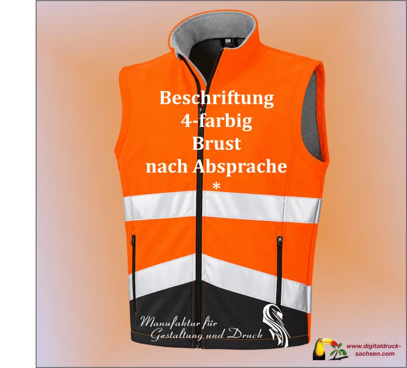 Sicherheitsweste personalisier