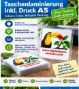 Laminierung A5 250 mic