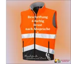 Sicherheitsweste personalisier